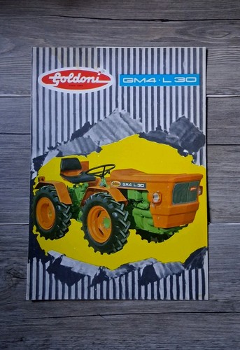 Brochure vintage trattore - brochure,